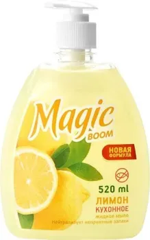 Magic Boom Мыло жидкое Лимон 520 мл