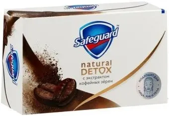 Safeguard Мыло Natural Detox с экстрактом кофейных зерен 110 г