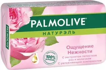 Palmolive Мыло Натурэль Ощущение нежности с экстрактом лепестков роз 90 г