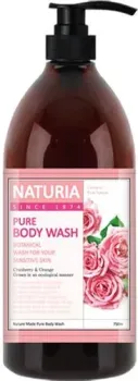Evas Гель для душа Naturia Pure Body Wash Rose & Rosemary 750 мл