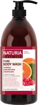 Evas Гель для душа Naturia Pure Body Wash Cranberry & Orange 750 мл