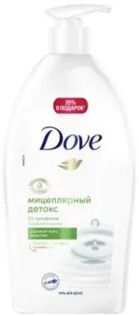 Dove Гель для душа Мицеллярный детокс-уход 750 мл