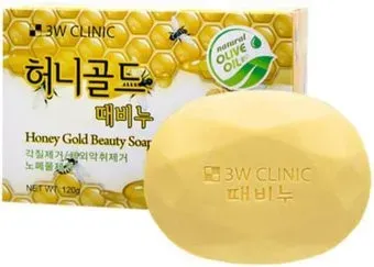 3W Clinic Мыло с экстрактом меда 120 г