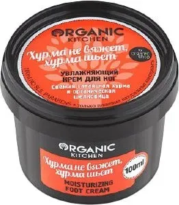 Organic Kitchen Увлажняющий крем для ног Хурма не вяжет хурма шьет 100 мл
