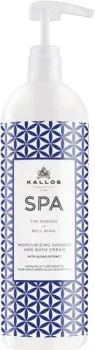 Kallos Cosmetics Увлажняющий крем для душа и ванны для мягкости 1000 мл