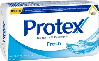 Protex Мыло твердое Fresh антибактериальное 90 г