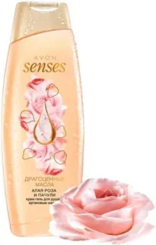 Avon Гель для душа Алая Роза и Пачули 250 мл