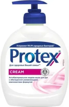 Protex Мыло жидкое Cream дезинфицирующее 300 мл