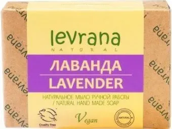 Levrana Натуральное мыло ручной работы Лаванда 100 г