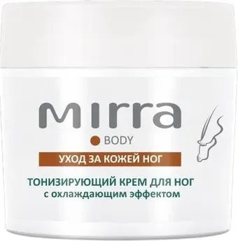 Mirra Тонизирующий крем для ног с охлаждающим эффектом Body 50 мл