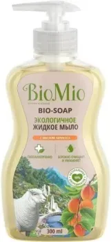 BioMio Жидкое мыло смягчающее с маслом абрикоса Bio Soap 300 мл