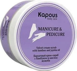 Kapous Крем-скраб бархатный с бамбуком и маслом жожоба 200 мл