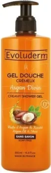 Evoluderm Creamy Shower Gel Argan Oil & Shea 500 мл