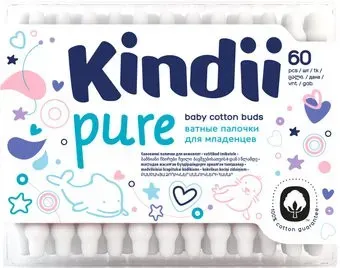 Cleanic Kindii для младенцев Pure (60 шт)