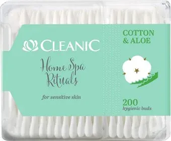Cleanic Home SPA Rituals с экстрактом алоэ для чувствительной кожи (200 шт)
