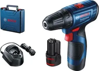 Bosch GSR 120-LI Professional 06019G8000 (с 2-мя АКБ, кейс)