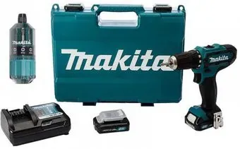 Makita DF333DWYE4 (с 2-мя АКБ, кейс)