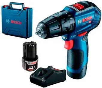 Bosch GSB 12V-30 Professional 06019G9100 (с 2-мя АКБ, кейс)