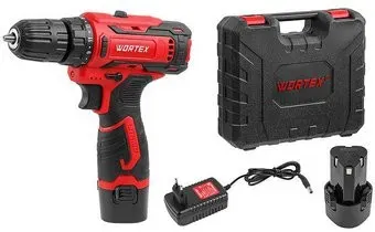 Wortex BD 1220 Li 1329356 (с 2-мя АКБ, кейс)