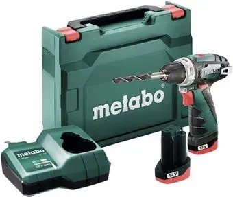 Metabo PowerMaxx BS Basic 600984500 (с 2-мя АКБ, кейс)