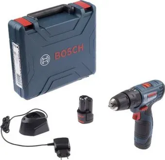 Bosch GSB 120-LI Professional 06019G8100 (с 2-мя АКБ, кейс)