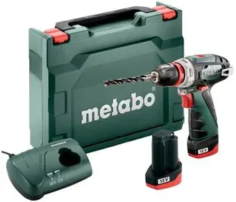 Metabo PowerMaxx BS BL Q 601749500 (с 2-мя АКБ, кейс)