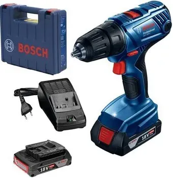Bosch GSR 180-LI Professional 06019F8123 (с 2-мя АКБ, кейс)