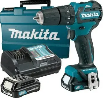 Makita DF332DWAE (с 2-мя АКБ, кейс)