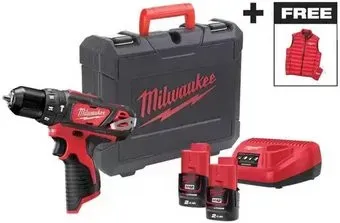 Milwaukee M12 BPDMC-202C 4933499465 (с 2-мя АКБ, кейс)