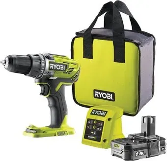 Ryobi R18DD3-115S 5133005301 (с 1-им АКБ 1.5 Ач, сумка)