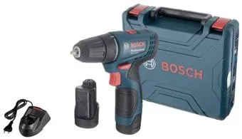Bosch GSR 120-LI Professional 06019G8020 (с 2-мя АКБ, кейс)