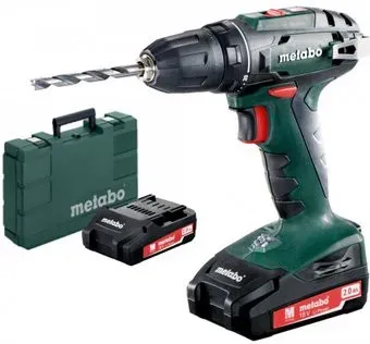 Metabo BS 18 602207550 (с 2-мя АКБ 1.5 Ah, кейс)