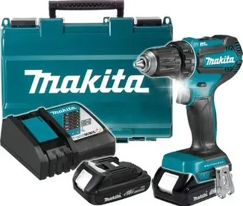 Makita DDF485SYE (с 2-мя АКБ, кейс)