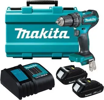 Makita DHP485SYE (с 2-мя АКБ, кейс)