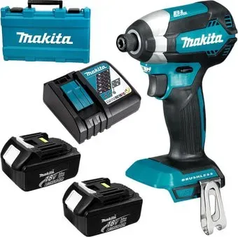 Makita DTD153RFE (с 2-мя АКБ, кейс)