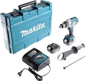 Makita DHP458RFE (с 2-мя АКБ, кейс)