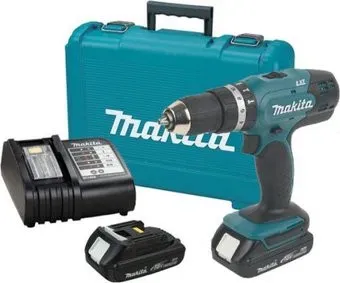 Makita DHP453SYE (с 2-мя АКБ, кейс)