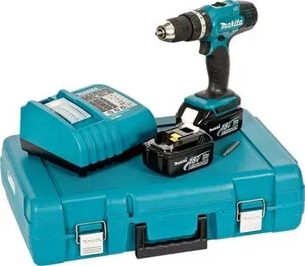 Makita DHP453RFE (с 2-мя АКБ, кейс)
