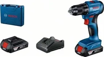 Bosch GSR 185-LI Professional 06019K3080 (с 2-мя АКБ, кейс)
