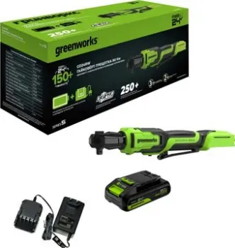 Greenworks GD24RW 3804007CUA (с 1-им АКБ, сумка)