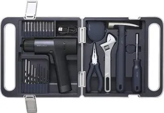 HOTO 12V Brushless Drill Kit QWDZGJ001 (с АКБ, кейс, набор инструментов)