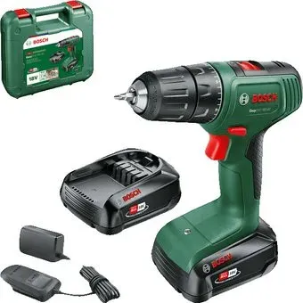 Bosch EasyDrill 18V-40 06039D8005 (с 2-мя АКБ 2 Ач, кейс)