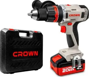 Crown CT21090HMX-4 BMC (с 2-мя АКБ 4Ah, кейс)