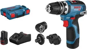 Bosch GSR 12V-35 FC Professional 06019H3000 (с 2-мя АКБ, кейс)