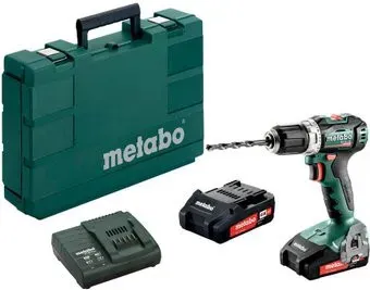 Metabo BS 18 L BL 602326500 (с 2-мя АКБ 2 Ah, кейс)