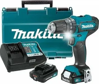 Makita HP333DWAE (с 2-мя АКБ, кейс)