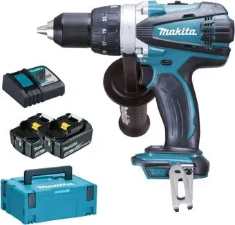 Makita DDF458RTJ (с 2-мя АКБ, кейс)