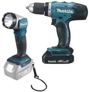 Makita DDF453SYEL (с 2-мя АКБ, кейс)