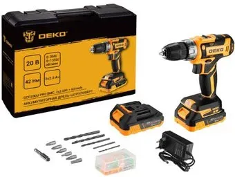 Deko GCD20DU PRO Set 083-1040 (с 2-мя АКБ, кейс)