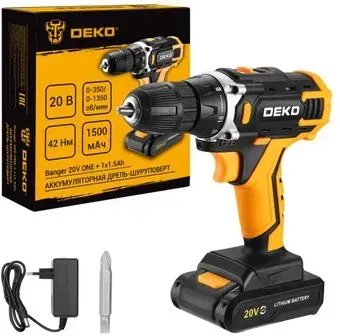 Deko Banger 20V ONE + 083-1042 (с 1-им АКБ)